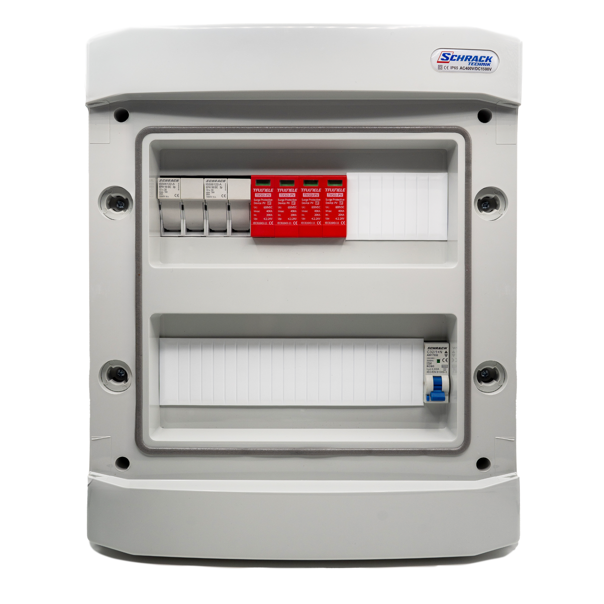 Tablou Protectie AC/DC Trifazat - 2 stringuri - 1000v