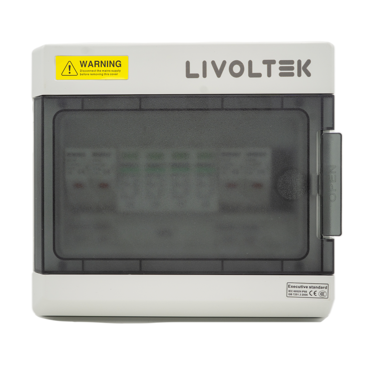 Livoltek Tablou Protectie DC Monofazat - 2 stringuri - 600v