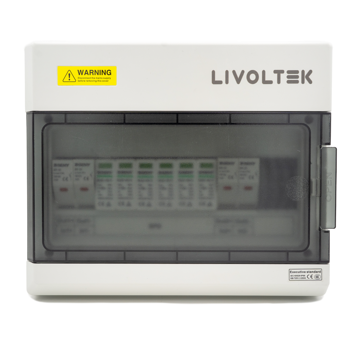 Livoltek Tablou Protectie DC Trifazat - 2 stringuri - 1000v