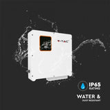Invertor V-TAC 8kW On/Off Grid Hybrid, TRIFAZAT