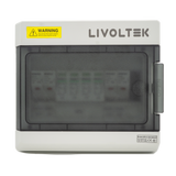 Sistem Fotovoltaic Complet Invertor Livoltek 3kWh + Baterie Livoltek 5kW, compus din 7 Panouri Fotovoltaice Trina Vertex S+ Cu Putere De 450W, ATS, Tablou Protectii DC + Stuctura Prindere Pentru Acoperis Tip Tabla