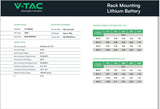 Baterie V-TAC Lithium 9.60 kWh, BMS Incorporat VT-48200B