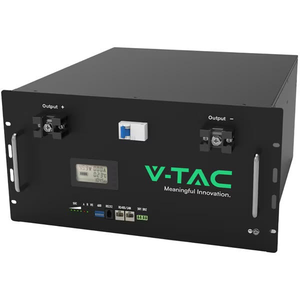 Baterie V-TAC Lithium 9.60 kWh, BMS Incorporat VT-48200B